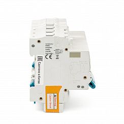 Дифавтомат ESQ АВДТ63S-6 С 3P+N 30G 20А 30мА 6кА