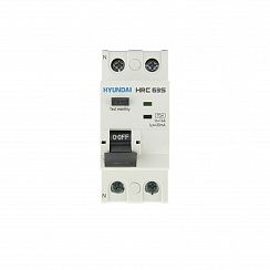 Устройство защитного отключения HRC63S 2PG2S0000C 00016F 2 полюса, 16A, 10mA (STANDARD), тип A