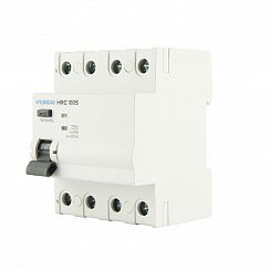 Устройство защитного отключения HRC100S 4PG4S0000C 00100F 4 полюса, 100A, 30mA (STANDARD), тип A