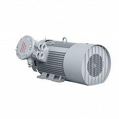 Электродвигатель 2АИМУР 280 М4 У2,5 660/1140В, класс изоляции Н, PBExdI Mb, РТС (статор), стальной фланец, подшипники SKF, d1=90 мм, 160/1500 IM4001