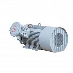 Электродвигатель 2АИМУР 315 М4 У2,5 660/1140В, класс изоляции Н, PBExdI Mb, РТС (статор), стальной фланец, подшипники SKF, 250/1500 IM9701