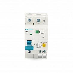 Дифавтомат ESQ АВДТ63C-6 С 1P+N 30G 40А 30мА 6кА