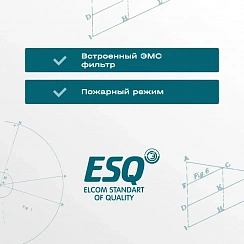Частотный преобразователь ESQ-760-4T0055G/0075P 5.5/7.5 кВт, 380В